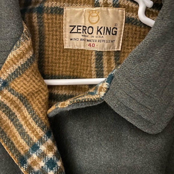 Vintage Men’s Zero King Wool Coat - Picture 1 of 3